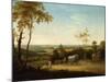 Conestoga Wagon on the Pennsylvania Turnpike, 1816-Thomas Birch-Mounted Giclee Print