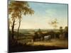 Conestoga Wagon on the Pennsylvania Turnpike, 1816-Thomas Birch-Mounted Giclee Print