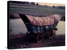 Conestoga Wagon, Type of Wagon Used by Pioneer Settlers in the American West-Gjon Mili-Stretched Canvas