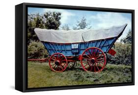 Conestoga Wagon-American School-Framed Stretched Canvas