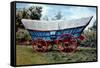 Conestoga Wagon-American School-Framed Stretched Canvas