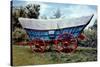 Conestoga Wagon-American School-Stretched Canvas