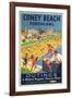 Coney Beach Porthcawl-The Vintage Collection-Framed Giclee Print