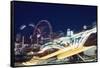 Coney Island at Night-William P. Gottlieb-Framed Stretched Canvas