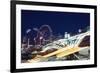 Coney Island at Night-William P. Gottlieb-Framed Photographic Print