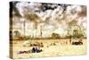 Coney Island Beach-Philippe Hugonnard-Stretched Canvas