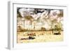 Coney Island Beach-Philippe Hugonnard-Framed Giclee Print