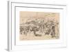 Coney Island Boardwalk, c. 1907-1909-William James Glackens-Framed Premium Giclee Print