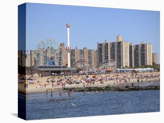 Coney Island, Brooklyn, New York City, United States of America, North America-Wendy Connett-Stretched Canvas