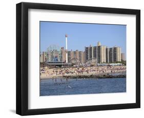 Coney Island, Brooklyn, New York City, United States of America, North America-Wendy Connett-Framed Photographic Print