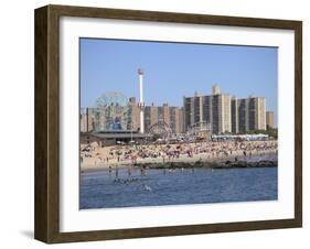 Coney Island, Brooklyn, New York City, United States of America, North America-Wendy Connett-Framed Photographic Print