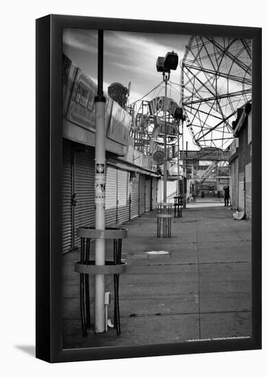 Coney Island Brooklyn-null-Framed Poster