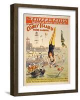 Coney Island Carnival, 1898-null-Framed Giclee Print