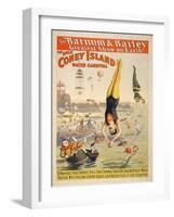 Coney Island Carnival, 1898-null-Framed Giclee Print