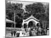 Coney Island, Entrance, Cincinnati, Ohio-null-Mounted Photo