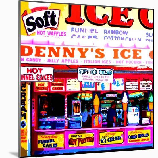 Coney Island Ice Cream, New York-Tosh-Mounted Art Print