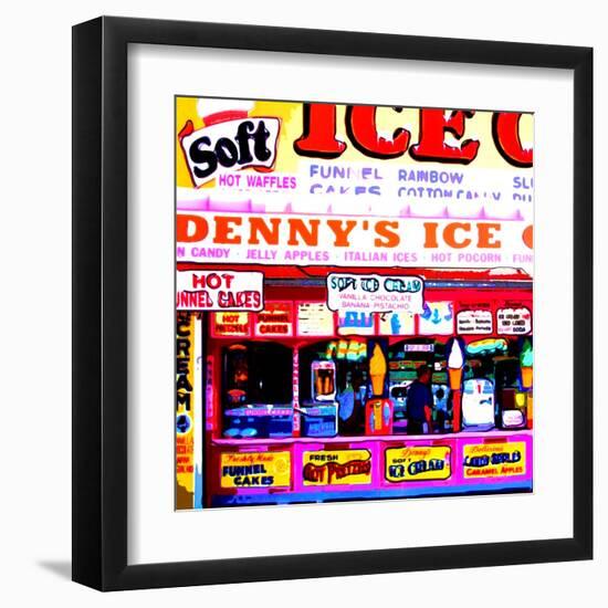 Coney Island Ice Cream, New York-Tosh-Framed Art Print