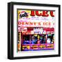 Coney Island Ice Cream, New York-Tosh-Framed Art Print