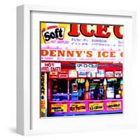 Coney Island Ice Cream, New York-Tosh-Framed Art Print