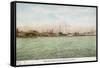 Coney Island, New York, America, Seen from the Sea-null-Framed Stretched Canvas