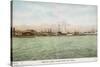 Coney Island, New York, America, Seen from the Sea-null-Stretched Canvas