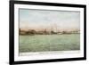 Coney Island, New York, America, Seen from the Sea-null-Framed Art Print