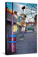 Coney Island New York-null-Stretched Canvas