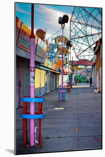 Coney Island New York-null-Mounted Photo