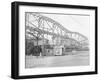 Coney Island Roller Coaster-null-Framed Photographic Print