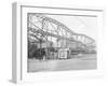 Coney Island Roller Coaster-null-Framed Photographic Print