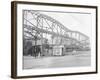 Coney Island Roller Coaster-null-Framed Photographic Print