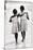 Coney Island Sisters, C.1953-64-Nat Herz-Mounted Premium Photographic Print