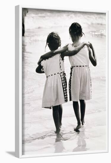 Coney Island Sisters, C.1953-64-Nat Herz-Framed Photographic Print