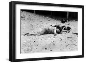 Coney Island: Sleeping-null-Framed Giclee Print