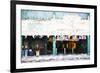 Coney Island Subway - In the Style of Oil Painting-Philippe Hugonnard-Framed Giclee Print