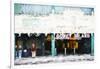 Coney Island Subway - In the Style of Oil Painting-Philippe Hugonnard-Framed Giclee Print