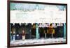 Coney Island Subway - In the Style of Oil Painting-Philippe Hugonnard-Framed Giclee Print