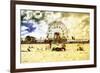 Coney Island Summer Beach-Philippe Hugonnard-Framed Giclee Print