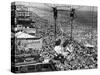 Coney Island View, New York, New York, c.1957-null-Stretched Canvas