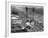 Coney Island View, New York, New York, c.1957-null-Framed Photographic Print