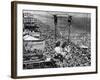 Coney Island View, New York, New York, c.1957-null-Framed Photographic Print