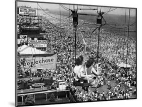 Coney Island View, New York, New York, c.1957-null-Mounted Photographic Print