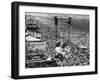 Coney Island View, New York, New York, c.1957-null-Framed Photographic Print