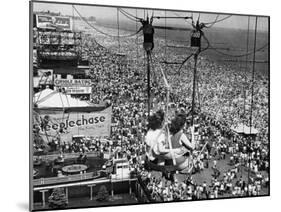 Coney Island View, New York, New York, c.1957-null-Mounted Photographic Print