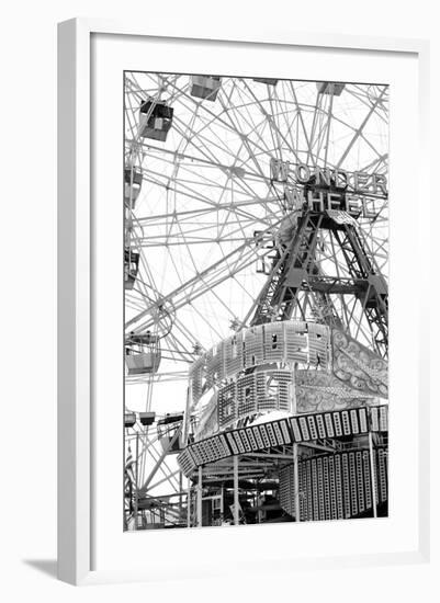 Coney Island-Chris Bliss-Framed Photographic Print