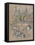 Coney Island-Joseph Pennell-Framed Stretched Canvas