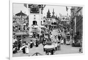 Coney Island-null-Framed Art Print