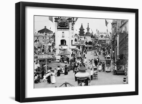 Coney Island-null-Framed Art Print