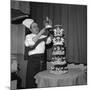 Confectioner Deblieux, Parist, 1957-null-Mounted Photographic Print