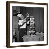 Confectioner Deblieux, Parist, 1957-null-Framed Photographic Print